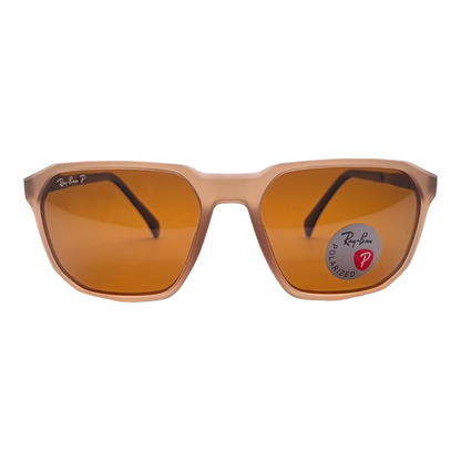 RAYYBAN 91132 Met Brown - Brown - Fiber (Polarized)