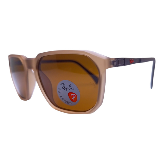 RAYYBAN 91132 Met Brown - Brown - Fiber (Polarized)