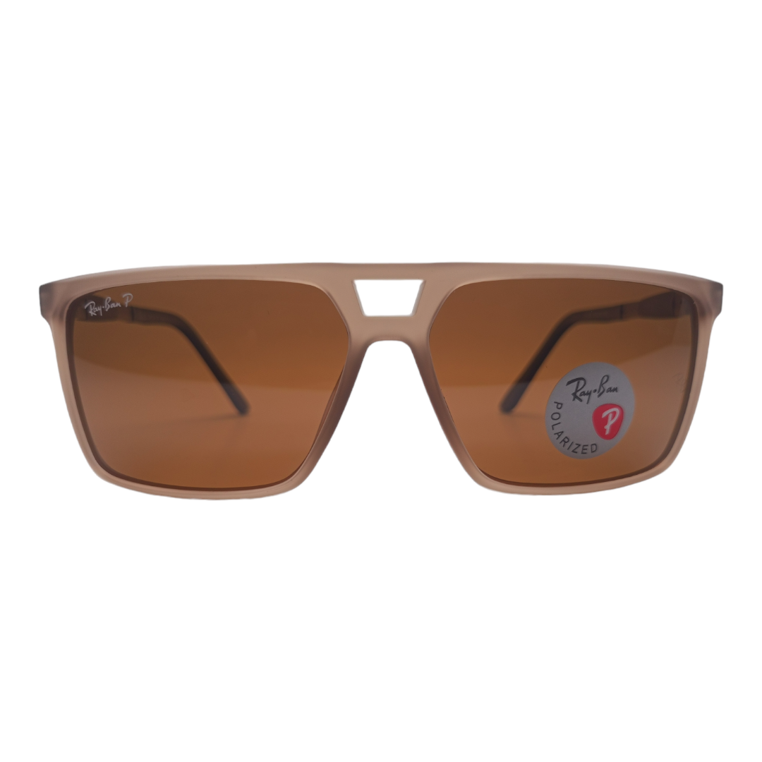 RAYYBAN 91125 Met Brown - Brown - Fiber (Polarized)