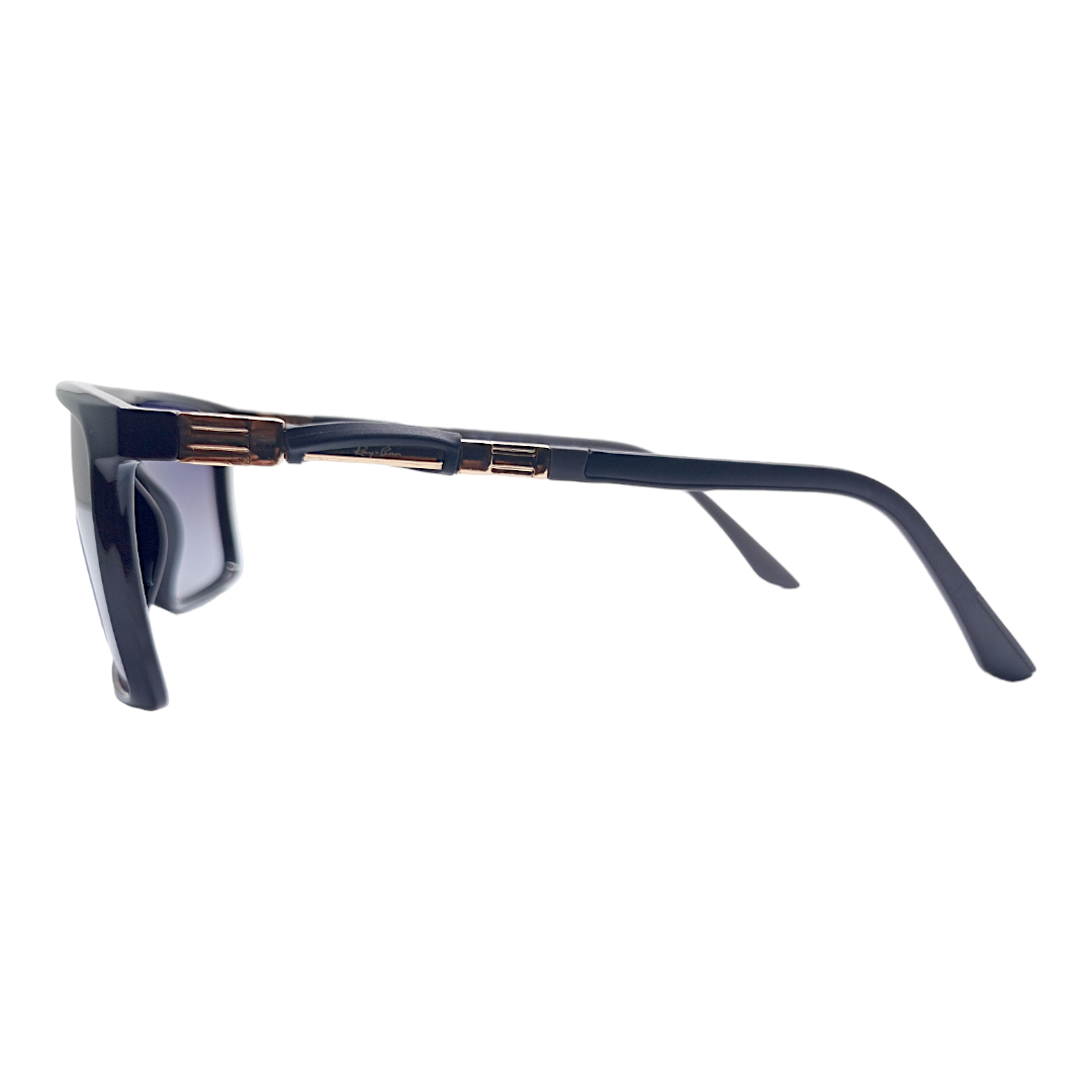 RAYYBAN 91125 Shine Black - Dark Grey - Fiber (Polarized)